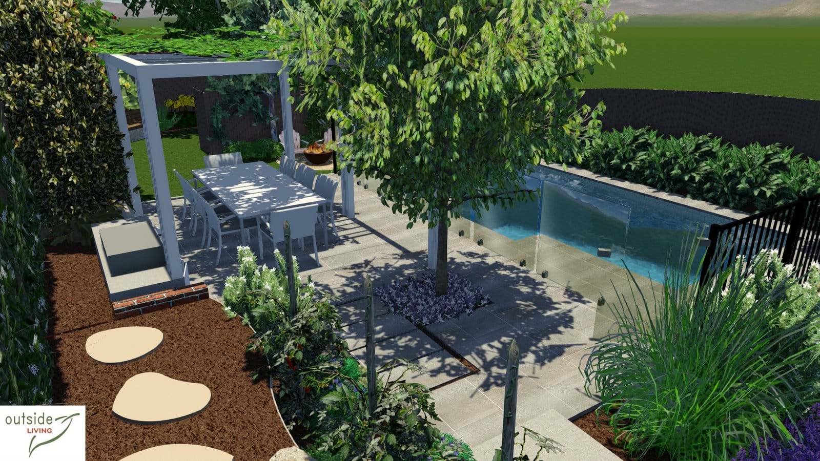 3D landscape design images